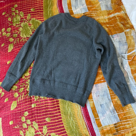 Club Monaco size S gray sweater - Picture 3 of 5